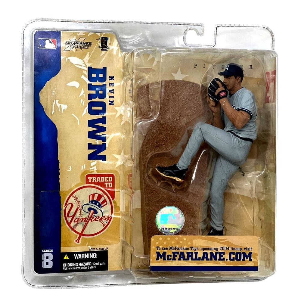 McFarlane 2004 Kevin Brown Yankees Action Figure Series 8 MLB Collectible